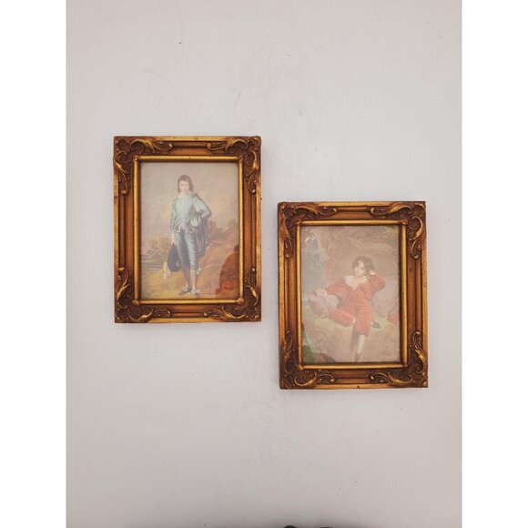 Other - Vintage Pair of Prints, Thomas Gainsborough's Blue Boy and Thomas Lawrence's Red